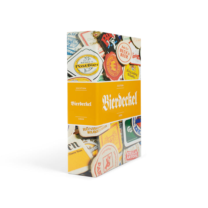 Leuchtturm 342618 Grande Bierdeckel-Sammel-Album inkl. Transparente Hüllen für je 6 Bierdeckel