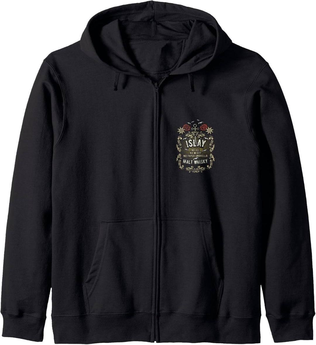 Whisky Design Islay Malt Original Islay Malt Whisky Kapuzenjacke