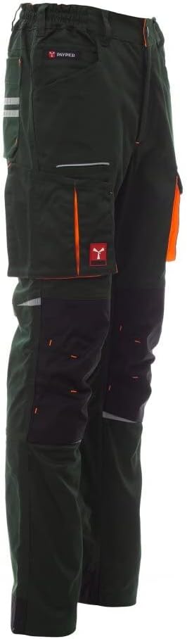 PAYPER NEXT400 Arbeitshose multifunktionale Stretch-Unisex-Hose Twill mit 30% Baumwolle und 20% inno