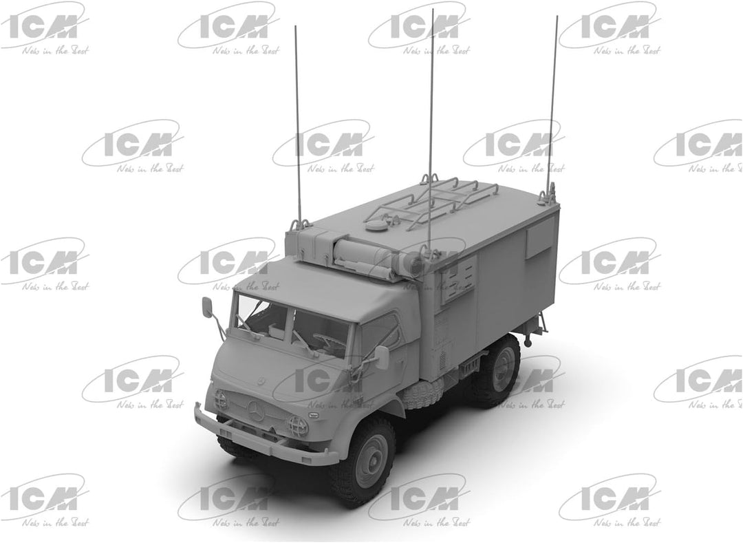 ICM ICM35137 Unimog S 404, Schwarz