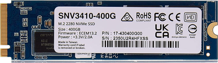 Synology SNV3410 400GB M.2 2280 NVMe PCIe 3x4 SSD