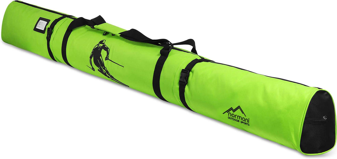 normani Skitasche Skisack in 170 cm und 200 cm Länge Limette 200 cm, Limette 200 cm