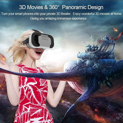VR-Headset, kompatibel mit iPhone und Android-Handys, Virtual Reality Headsets, Google Cardboard – M