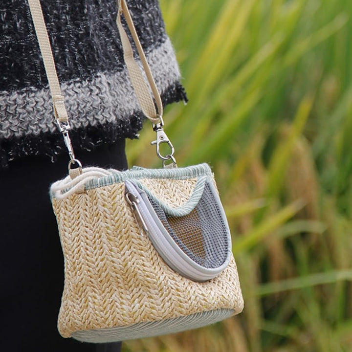 BESPORTBLE 1stk Tasche Zum Mitnehmen Für Haustiere Hamster-hängetasche Haustierschlafbett Für Drauss