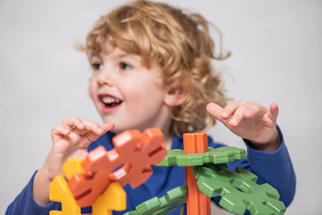 Polydron My First Octoplay Konstruktions-Set – 42 Teile Lernspielzeug für Kinder ab 2 Jahren