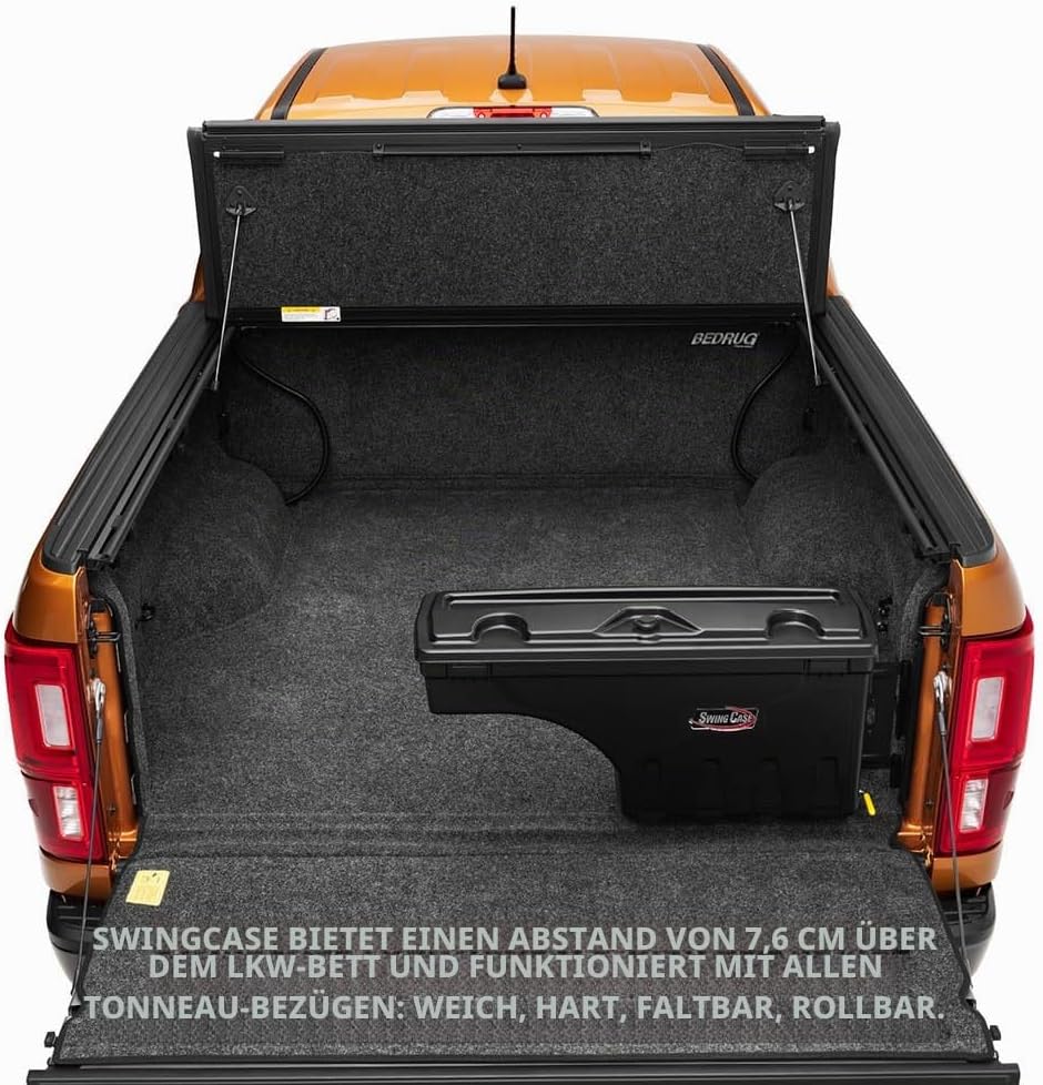 Undercover SwingCase SC302P Aufbewahrungsbox für LKW-Bett, passend für Dodge Ram 1500/2500 Beifahrer