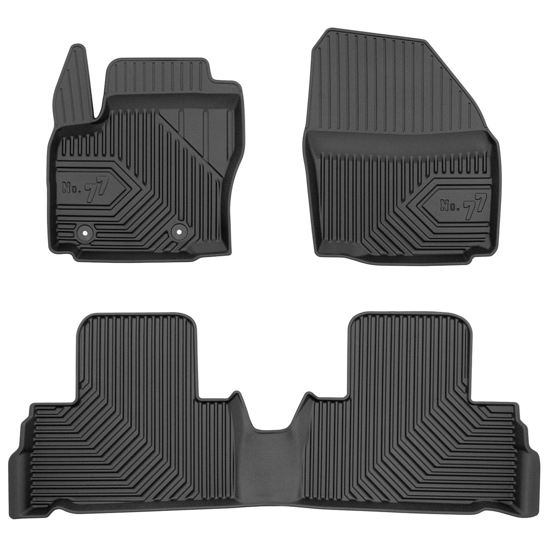 SMK Gummimatten Auto fussmatten Satz für Ford S-Max I 2006-2014 Erleben Sie einen neuen Standard des