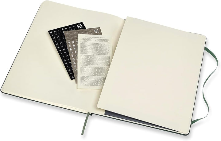 Moleskine Pro Notebook Professionelles Arbeitsnotizbuch (Hardcover mit Elastischem Verschluss, Extra