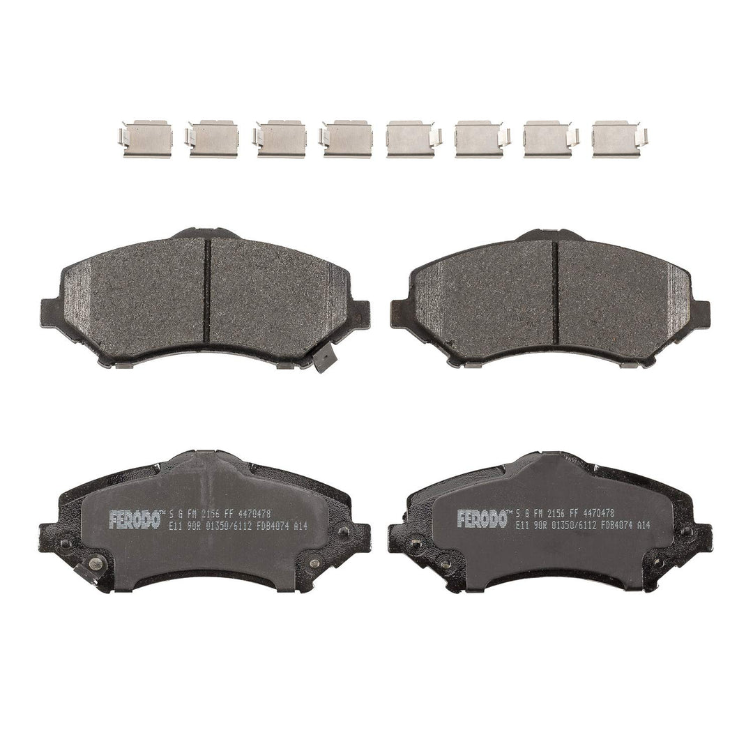 Ferodo FDB4074 PREMIER Bremsbelagsatz, Scheibenbremse - (4-teilig) - (4 Stück)