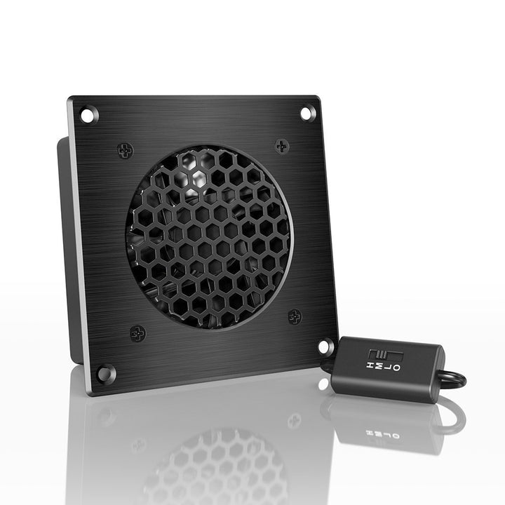 AC Infinity AIRPLATE S1, leises Kühllüftersystem 4" (10 cm) mit Geschwindigkeitssteuerung, für Heimk