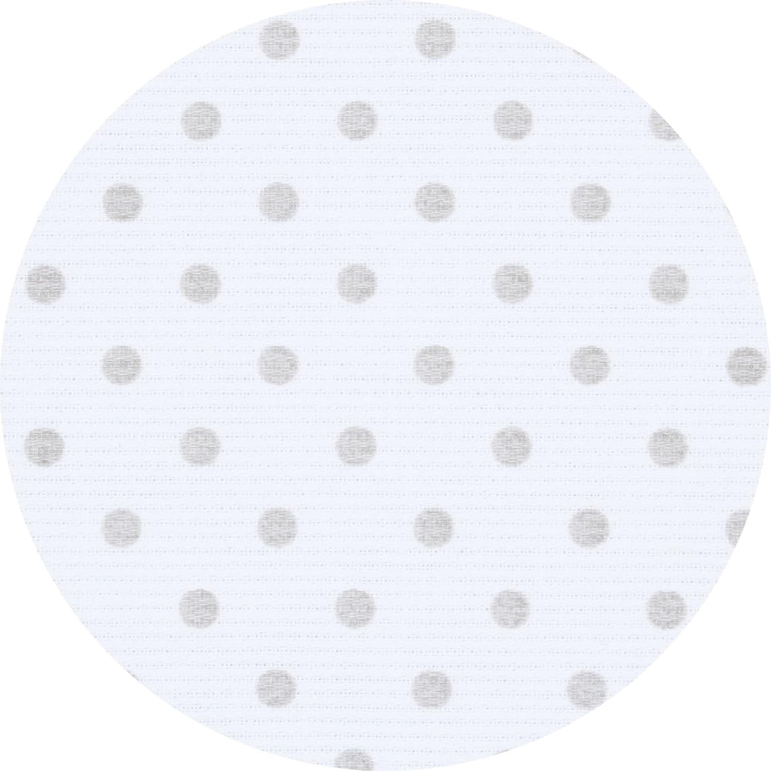 babybay Nestchen Piqué passend für Modell Boxspring XXL, weiss Punkte perlgrau