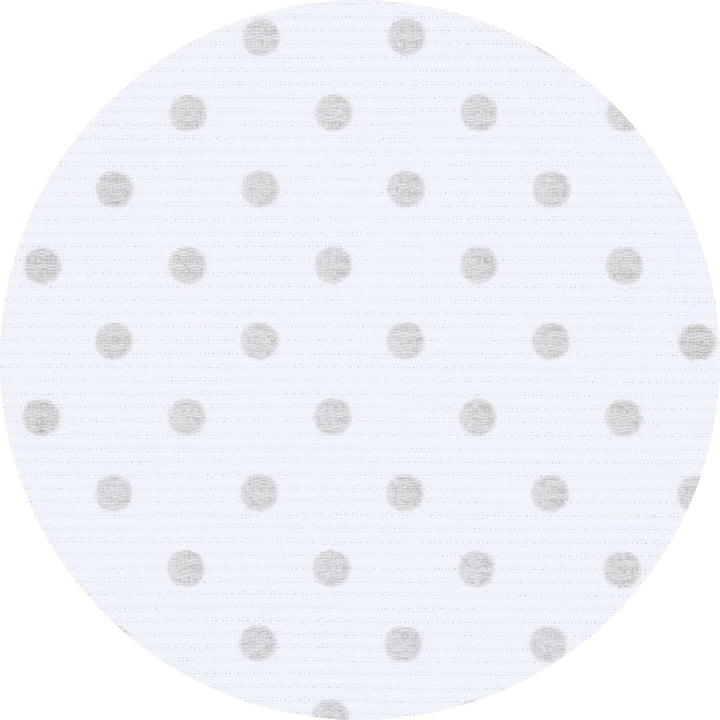 babybay Nestchen Piqué passend für Modell Boxspring XXL, weiss Punkte perlgrau