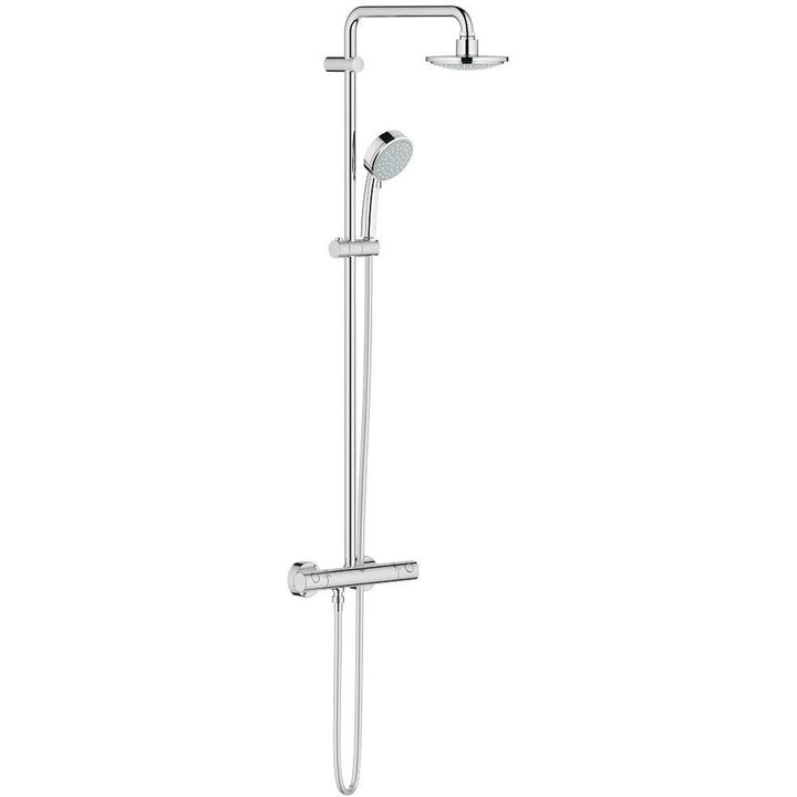 GROHE Tempesta Cosmopolitan 160 - Duschsystem mit Thermostatbatterie (wassersparend, 2 Strahlarten,
