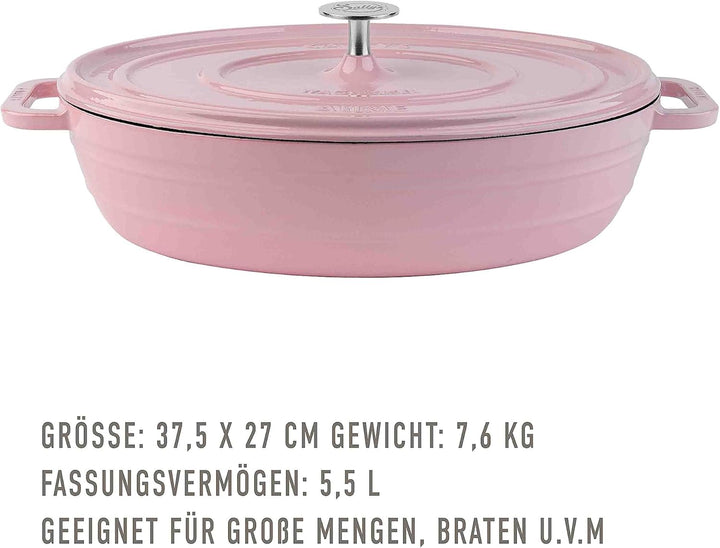 Sallys Gusseisenbräter Alime (Silky Pink), Silky Pink