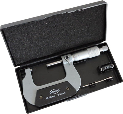 STEINLE Bügelmessschraube 25-50 mm DIN 863 Typ: 2130