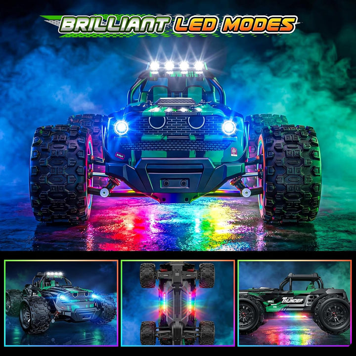 1:14 Ferngesteuertes Auto - 4WD RC Auto Monstertruck Ferngesteuert, 50 KM/H, All Terrains Offroad RC