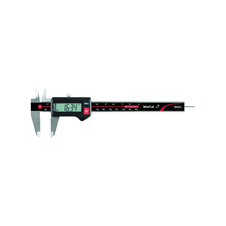 Mahr 4103304 MarCal 16 EWR Digitaler Messschieber ohne Reibrad, 0-200 mm
