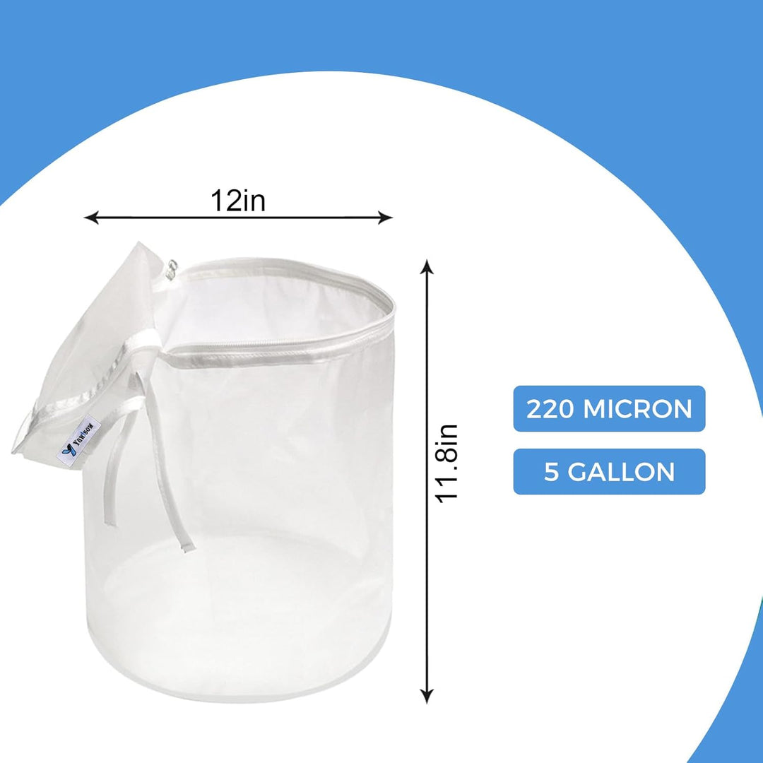 Bubble Bag 20 Gallone 220 Mikron All Mash Bubble Hash Bags Essenz Extraction Beutel Kit Filtertasche