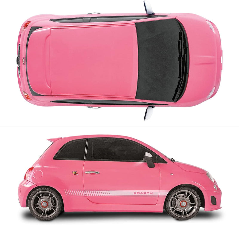 Mondo Motors, ABARTH 500 PINK, Modell im Massstab 1: 14, Geschwindigkeit bis zu 10 km / h, Spielzeug