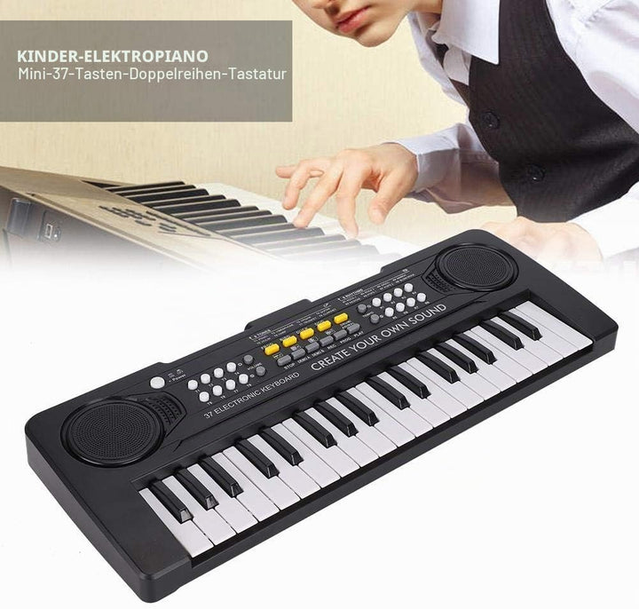Elektronische Tastatur mit 37 Tasten, multifunktionale Simulation, elektrisches Klavier, pädagogisch
