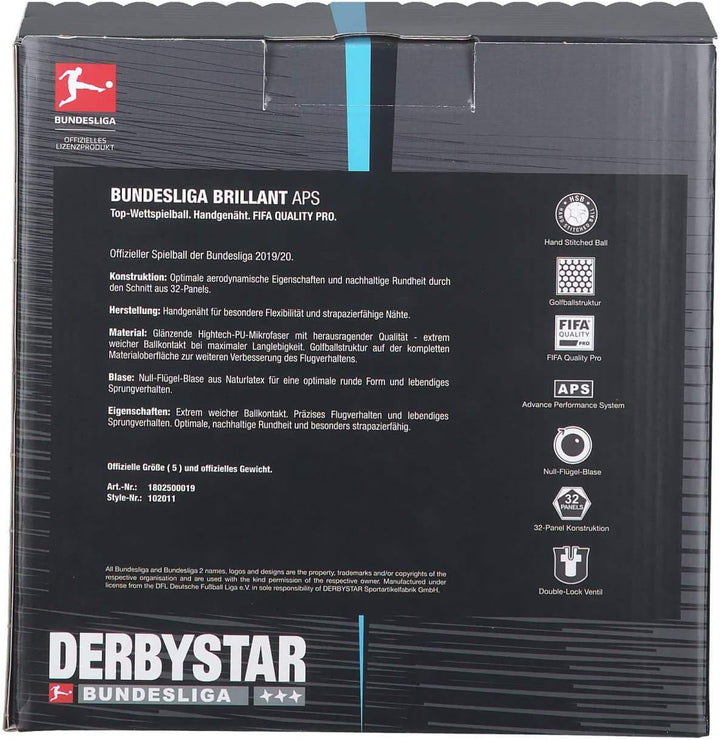 Derbystar Unisex Jugend Brillant Fussball 5 original, 5 original
