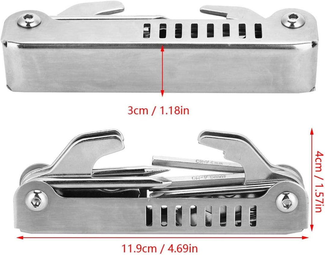 Astibym Diver Tool Kit, Keep Diving 8 in 1 Scuba Diving Diver Pick Valve Repair Multi Tool Set Zum R