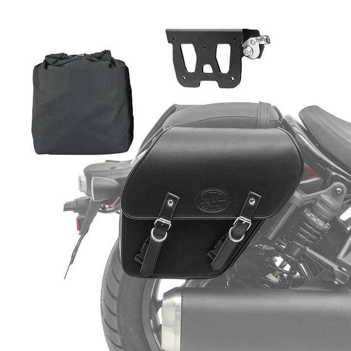 Satteltasche für Kawasaki Vulcan S/Café 15-23 Halter abnehmbar rechts Fargo 13l