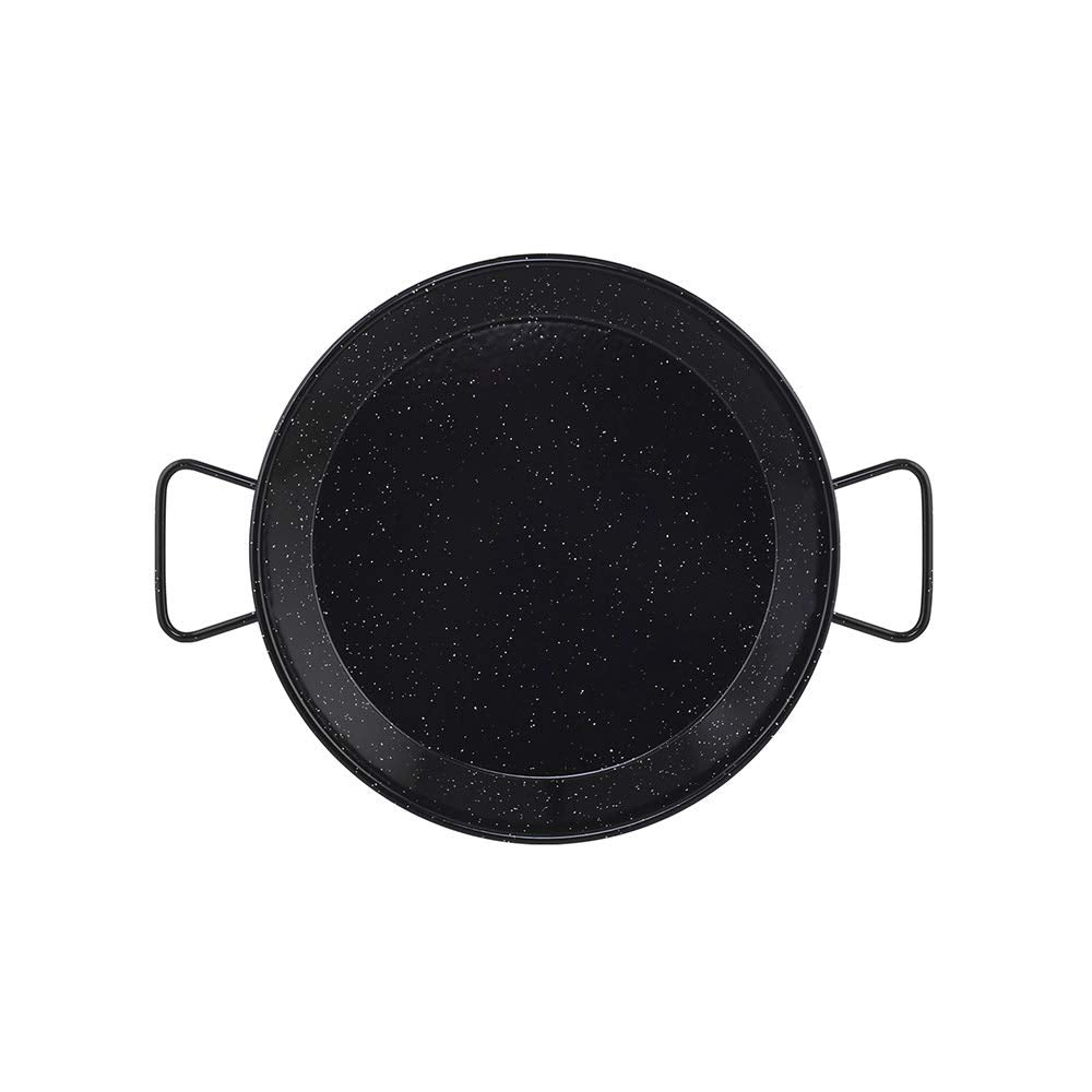 Metaltex - Paellabehälter aus emailliertem Stahl 8 Portionen 38 cm Emaille 8 Raciones, Emaille 8 Rac