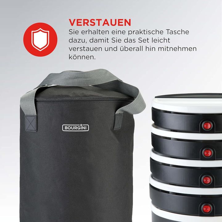 Chef's Dinnerparty - Raclette Grill weiss - Elektrogrill - Innengrills & raclettes - Gourmet-Set für