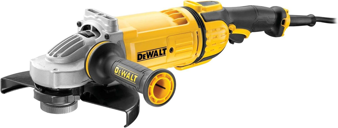 DeWalt Winkelschleifer (2,600 Watt, 230 mm Scheiben-ø, austauschbare Kohlebürsten, Überlastungsschut