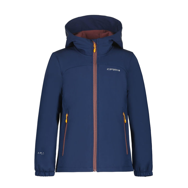 ICEPEAK Kobryn Softshell Kinder 140 Navy Blue, 140 Navy Blue