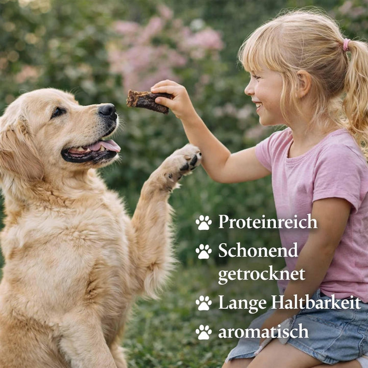 Glxertvz Zoofirst 5 kg Rinderlunge Lunge getrocknet fettarm Hundefutter Snack Leckerli Kauartikel