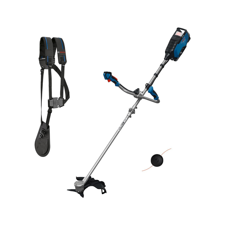 Bosch Pro Akku-Freischneider GFR18V-25 BH (Bürstenloser 600-Watt-Motor, Messerschnitt: 25 cm, Fadens
