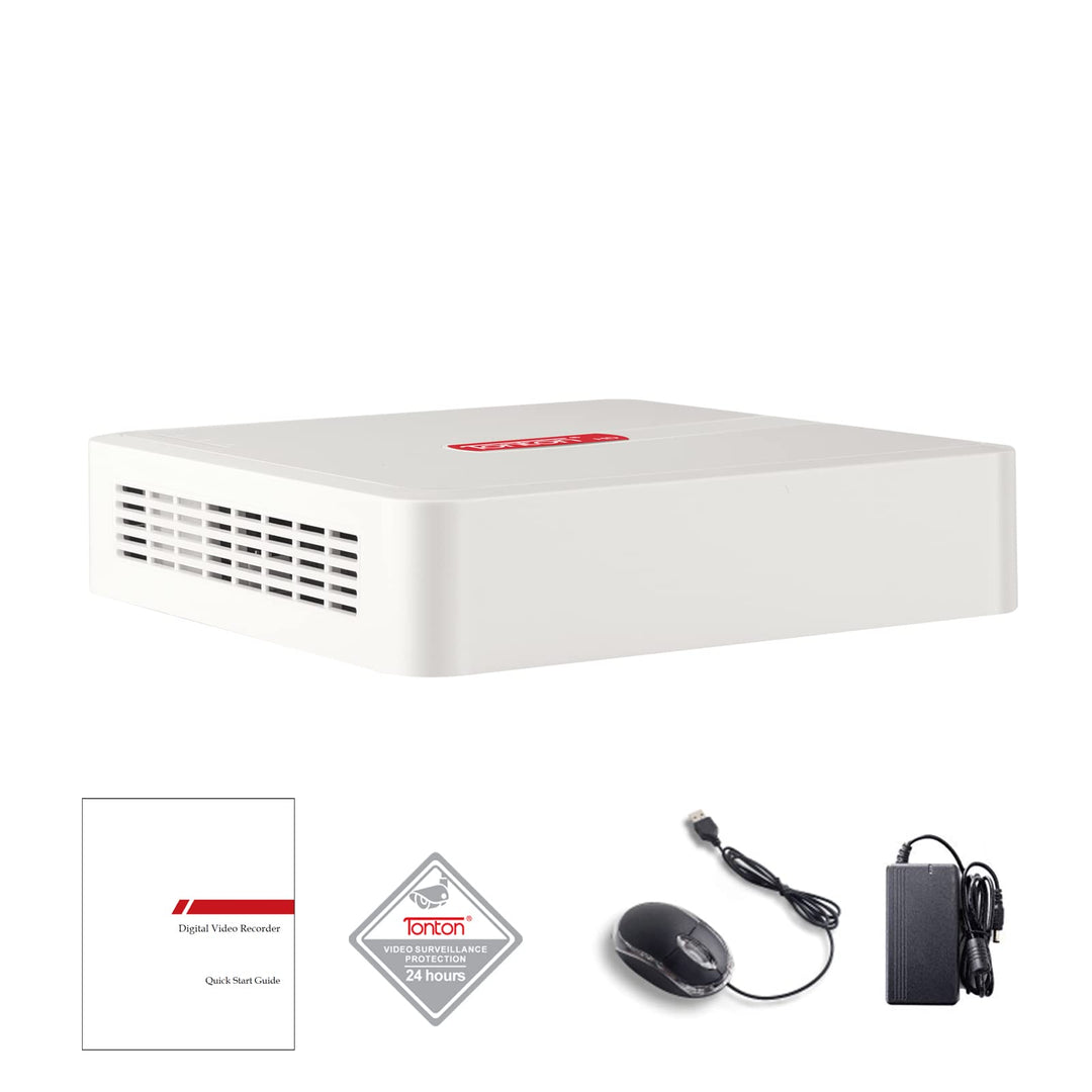 Tonton 5MP Lite 8CH DVR Video Recorder 8CH DVR 5MP Lite AHD/TVI/CVI/CBVS/IP 5 in 1 H.265+ P2P CCTV S