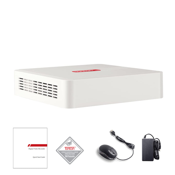 Tonton 5MP Lite 8CH DVR Video Recorder 8CH DVR 5MP Lite AHD/TVI/CVI/CBVS/IP 5 in 1 H.265+ P2P CCTV S