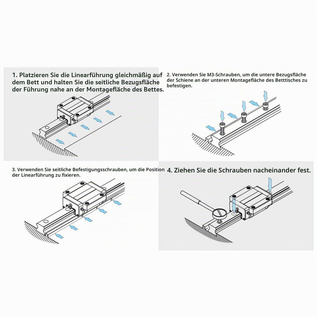 MGN12H 300MM linearführung schiene MGN12 linear rail mit MGN12H Carriage Block für 3D-Drucker und CN