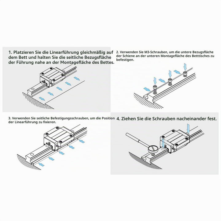 MGN12H 300MM linearführung schiene MGN12 linear rail mit MGN12H Carriage Block für 3D-Drucker und CN
