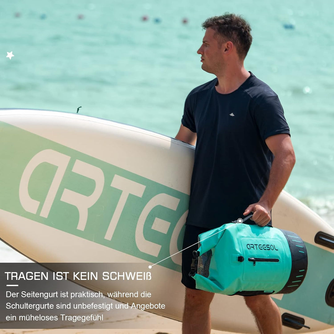Wasserdichter Rucksack - Dry Bag 20L 30L 40L 45L Wasserfester Rucksack Seesack Wasserdicht für Kajak