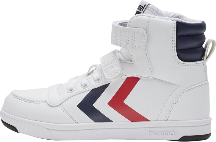 hummel Klettverschluss Sneaker Stadil Light Kinder 28 EU Weiss, 28 EU Weiß
