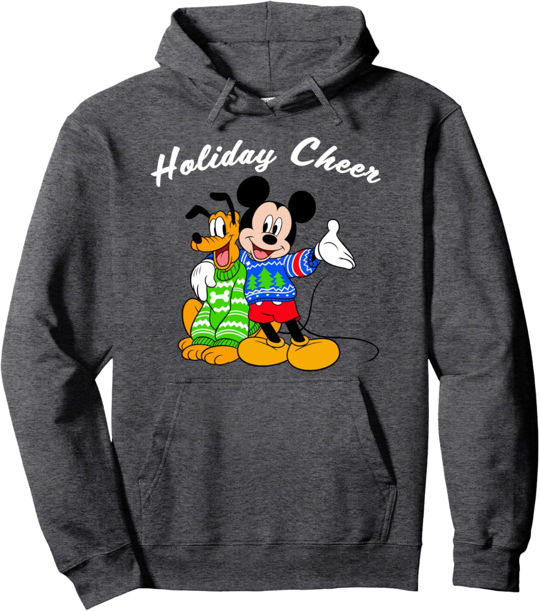 Disney Mickey And Friends Weihnachten Holiday Cheer Portrait Pullover Hoodie