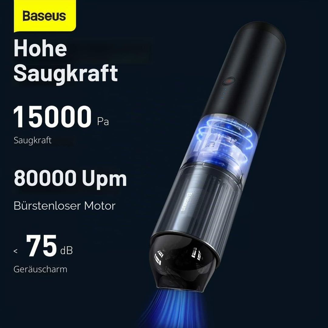 Baseus Car Tool Vacuum Cleaner A3 Suction 15000Pa, 135W, Tarnish (CRX