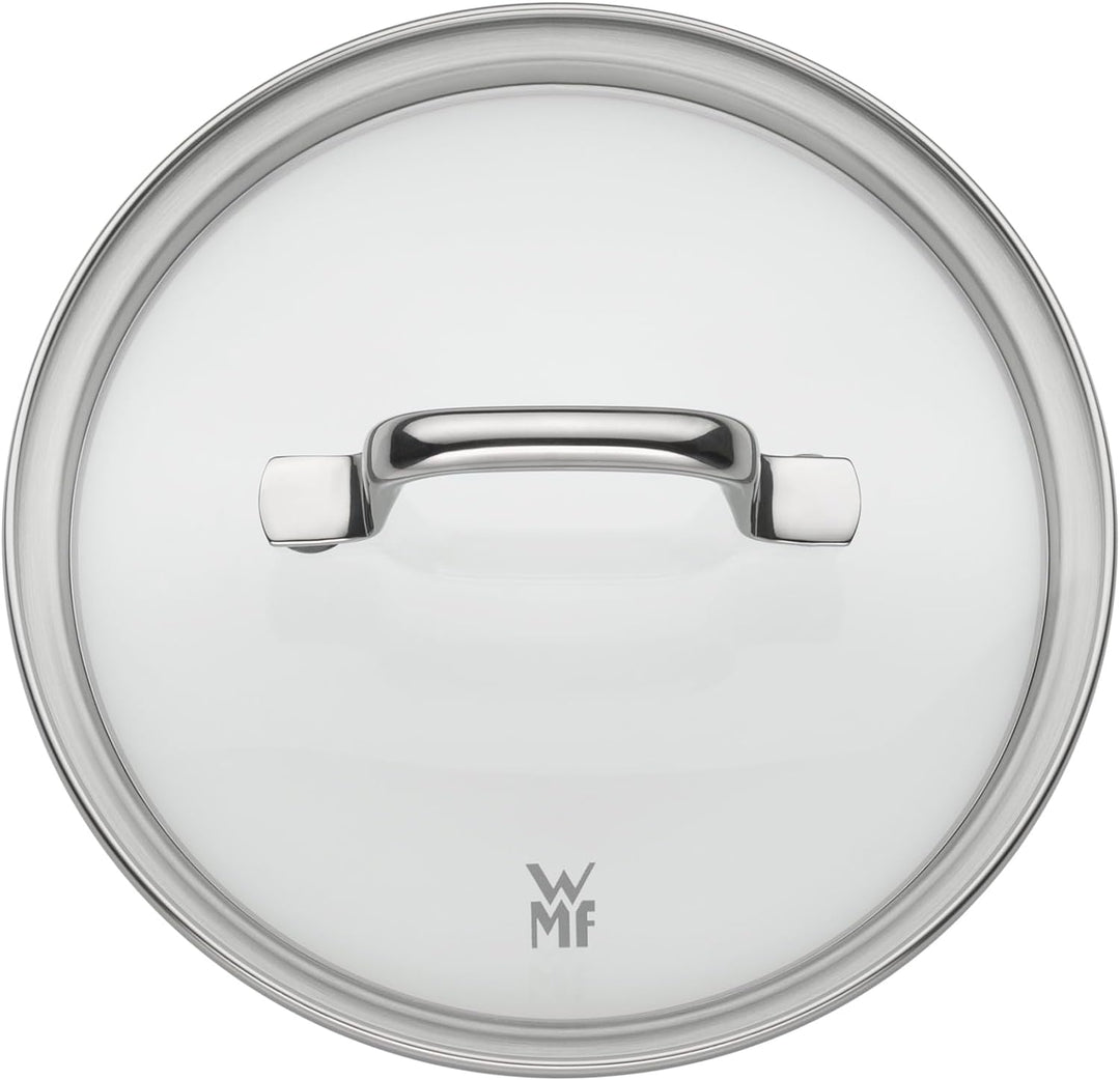 WMF Fusiontec Essential Kochtopf klein 16 cm Glasdeckel, Fleischtopf Induktion, 2,0l, kleiner Topf K