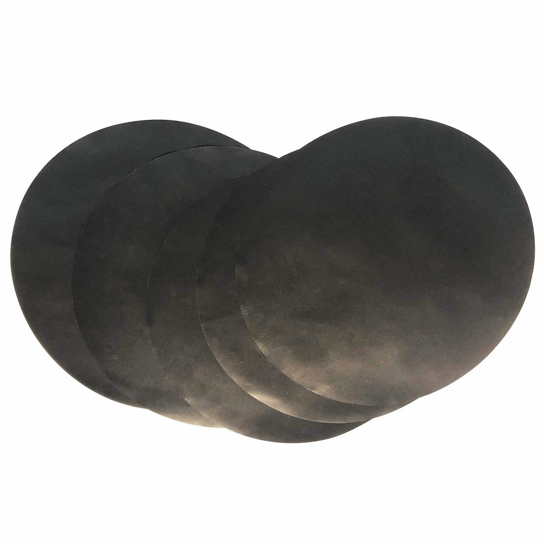 OSVINO BBQ Grillmatte 5er Set – Antihaft BBQ Unterlage aus Teflon, rund (40cm Durchmesser) für Grill