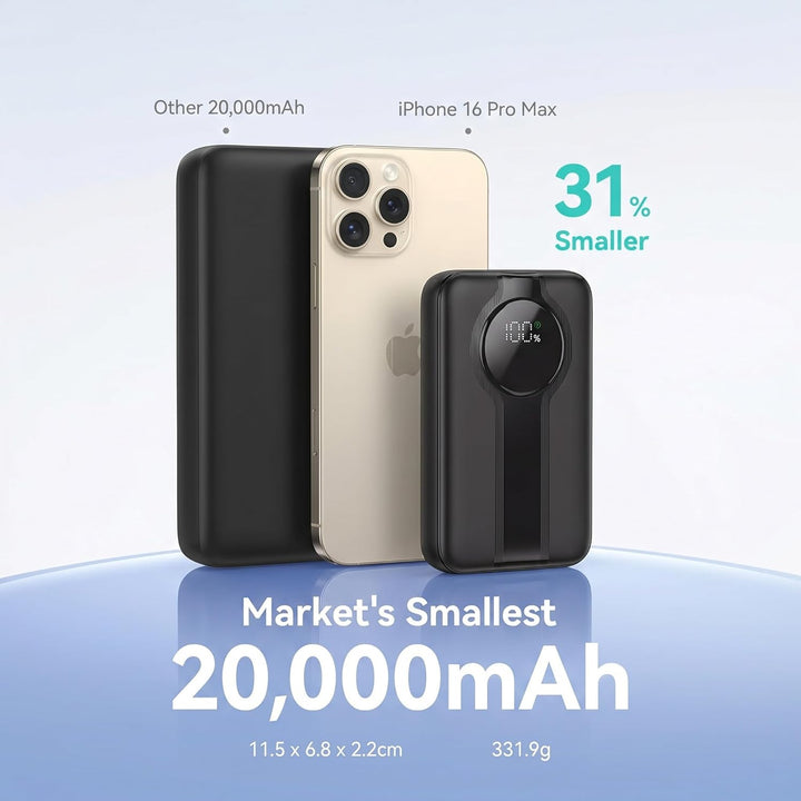 Power Bank 20000mah PD22.5W Schnellladefunktion Powerbank Externe Handyakkus Mini Powerbank mit Kabe