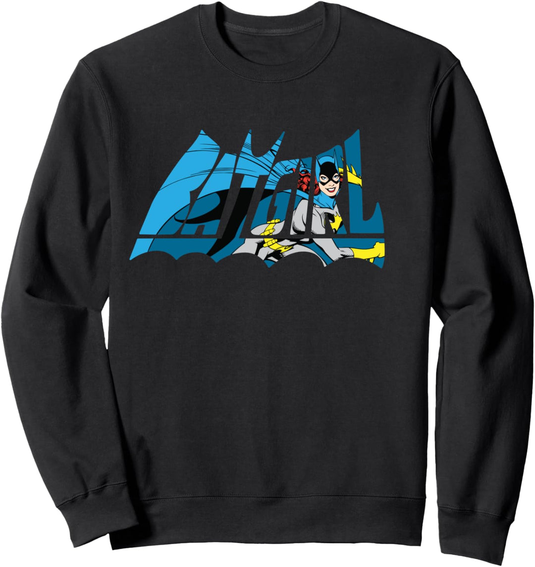 DC Batgirl Logo Charakter Sweatshirt