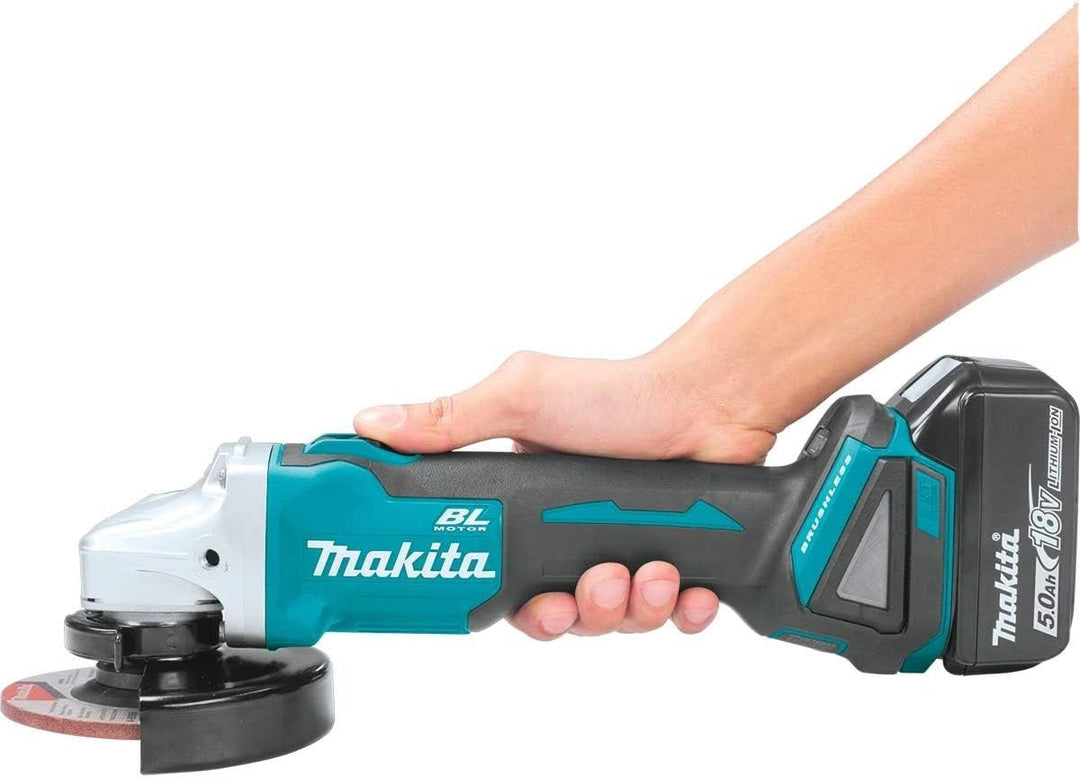 Makita DGA506ZJ Eckschleifmaschine im Koffer Makpac 125 mm 18 V,