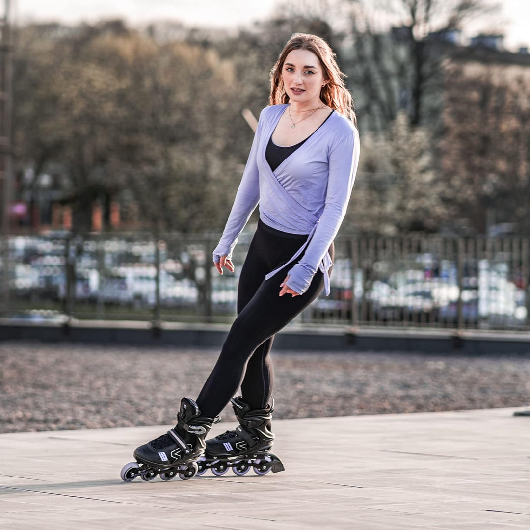 Movino Inline Skates | Cruzer B4 | Fitness Rollschuhe | Damen Herren Inliner | Inliner für Erwachsen