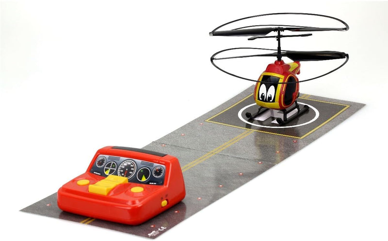 TOOKO 84703 MEIN ERSTER FEUERWEHRHUBSCHRAUBER by Silverlit, ferngesteuerter Hubschrauber, einfache S