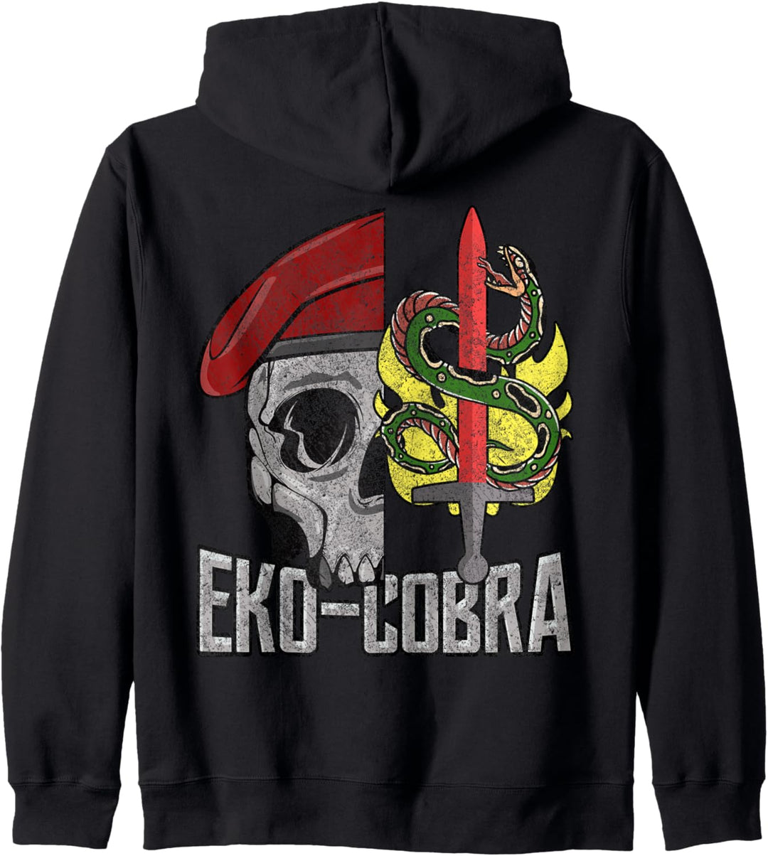 Österreichische Polizei EKO COBRA Spezialkraft Kapuzenjacke
