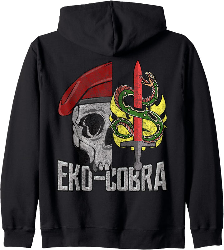 Österreichische Polizei EKO COBRA Spezialkraft Kapuzenjacke